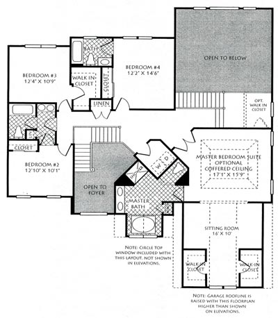 Adams Second Floor Plan